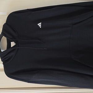 ADIDAS BRAND SIGNATURE MEN'S BIG & TALL BLACK PULLOVER HOODIE SIZE 2XL